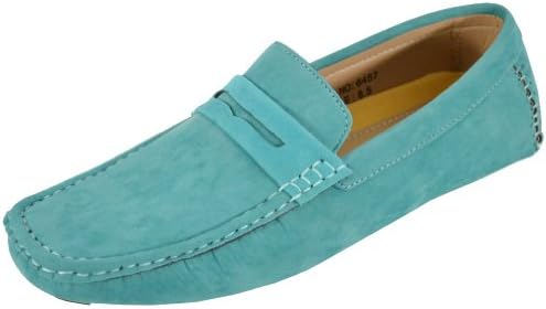 Ac Casuals Men's 6457 Driving Shoes, Turquoise, 11 M US