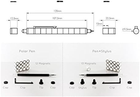 Polar Pen + Stylus Silver