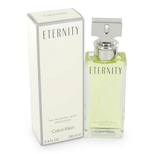 Eternity by Calvin Klein for Women, Eau De Parfum, 3.4 Ounce