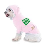 41le4ib35RL. SL160  CELEBRATE ADOPTION Hooded (Hoody) T Shirt with pocket for your Dog or Cat Size XS Lt Pink