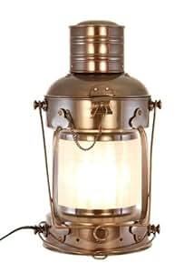 lantern lanterns electric antique ships lamp brass nautical anchor table