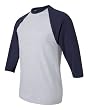 3/4 Sleeve Raglan Baseball Tee Shirt