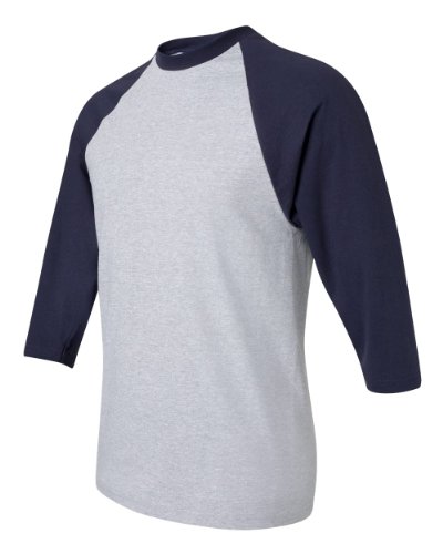 3/4 Sleeve Raglan Baseball Tee Shirt