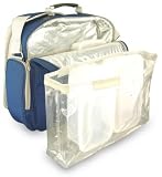 Contour 4 Person Picnic Shoulder Bag - Mulberry Red