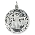 14K Yellow Gold St. Benedict Medal