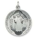 14K Yellow Gold St. Benedict Medal
