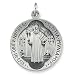 14K Yellow Gold St. Benedict Medal