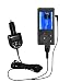 2 in 1 FM Transmitter and Car Charger for the Insignia 4GB MP3 Player - Gomadic Brand w/ TipExchange Technology