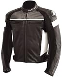 Belo MILANO Racingjacke, schwarz/anthrazit, Lederjacke, Gr.58 Motorradjacke
