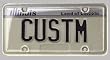Custom Accesssories CU92520 Clear License Plate Protector