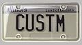 Custom Accesssories CU92520 Clear License Plate Protector