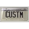 Custom Accesssories CU92520 Clear License Plate Protector