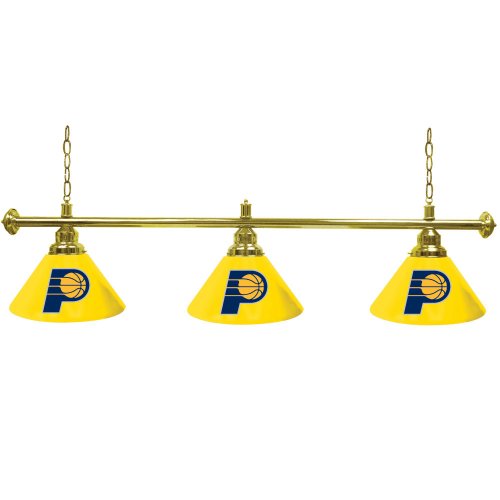  NBA Indiana Pacers 3 Shade Billiard Lamp (60-Inch) 