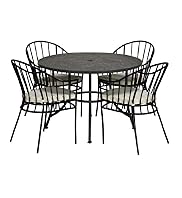 Tangier Table & 4 Chairs Set