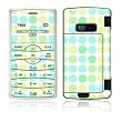 Big Dots Mint Design Protective Skin Decal Sticker for LG enV2 VX9100 Cell Phone