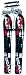 Airhead BREAKTHROUGH Widebody Trainer Skis 47 in. wood - Model AHST-100