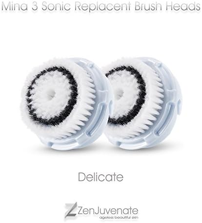 ZenJuvenate Mina Sonic 3 Replacement Brushes (Delicate Brush)