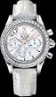 NEW OMEGA DEVILLE CO AXIAL CHRONOGRAPH LADIES WATCH 422.18.35.50.05.001