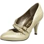 Bronx Women's Dessa Double Buckle Pump,Foam,38 EU (US Women's 8 M)