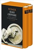 Ilias. Odyssee: Zwei B�nde im Schuber: In Prosa �bertragen von Karl Ferdinand Lempp - Homer