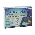 GALPHARM Ranitidine 75mg Fast & Long Acting Indigestion Relief Tablets 6's