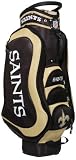 NFL New Orleans Saints Cart Golf Bag (14 Way Dividers)