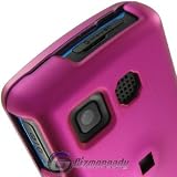Hot Pink Rubberized Phone Cover for LG CF360 Verizon Protector Case sprint-cell-phones Hot Pink Rubberized Phone Cover for LG CF360 Verizon Protector Case