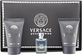 Versace Signature By Gianni Versace For Men Edt .17 Oz Mini & After Shave Balm .8 Oz Mini & Hair & Body Shampoo .8 Oz Mini