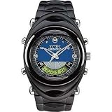 TIMEX Men's TMX Digi-Ana Dual Time Alarm Chronograph Watch with Gun Metal Finish. Model: T71811