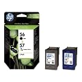 HP Original 56 and 57 Combo-Pack Ink Cartridges (1 Black, 1 Tri-colour)