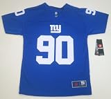 NFL 2012 Football New York Giants Jason Pierre Paul JPP Youth Performance Blue Jersey (Youth Medium (10-12)) Amazon.com