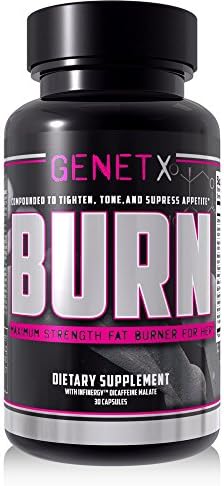 BURN for Women (30 capsules) #1 Extreme weight loss supplement, Burn Fat, Get Shredded, Curb Appetite, Kill Cravings, Boost Metabolism. NEW FORMULA!