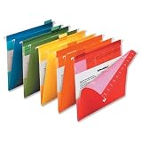 Pendaflex Ready Tab Suspension File Kraft 220gsm V-base 15mm A4 Yellow Ref 20866 [Pack 10]