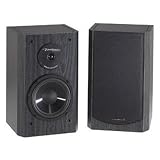BIC America DV62si Bookshelf Speakers (Pair, Black)