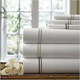 Letto Double Line Duvet Cover Size: Queen, Color: Silver Sage