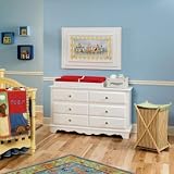 Lea Industries Spring Garden 6 Drawer Dresser with Optional Changer Top