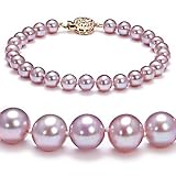 Lavender 6-7mm AAA Freshwater Pearl Bracelet