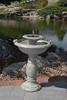 Country Gardens Solar Fountain/Birdbath