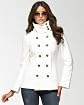 Funnel Neck Military Pea Coat main image