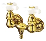 Leg Tub Set by Polished Brass