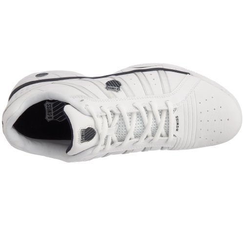Kswiss Men's Speedster Tennis white/navy Tennis Shoe 02432-109-M 10.5 UK
