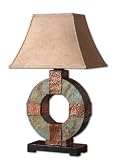 Uttermost Slate Circle Indoor-Outdoor Table Lamp