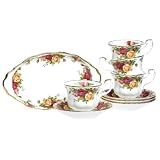 Royal Albert Old Country Roses 9-Piece Teaset Completer Set