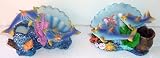 SET OF 2 DOLPHINS & CORAL REEF NAPKIN HOLDER