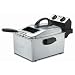 Waring Pro DF250B 1800-Watt Deep Fryer, Brushed Stainless