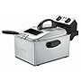 Waring Pro DF250B 1800-Watt Deep Fryer, Brushed Stainless