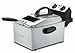 Waring Pro DF250B 1800-Watt Deep Fryer, Brushed Stainless