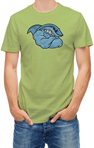 T-shirt Body Builder Shark Green Apple XL