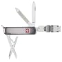 Wenger 16830 Clipper Swiss Army Knife With Nail Clipper Stainless Steel Handles 1.75-Inch Stainless Steel Pen Knife Blade