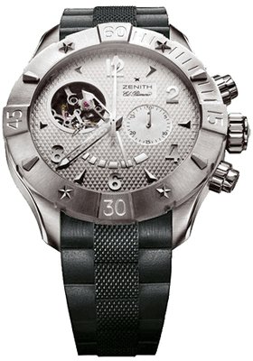 41lei6LVbpL Zenith Mens Defy Classic El Primero Watch #03.0526.4021/01.R642